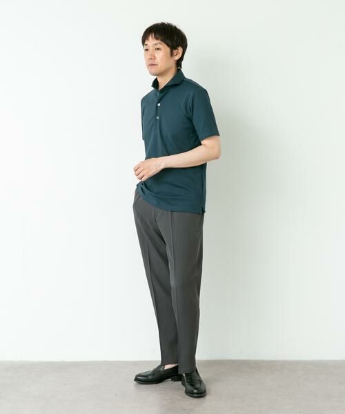 URBAN RESEARCH DOORS / アーバンリサーチ ドアーズ シャツ・ブラウス | LIFE STYLE TAILOR カッタウェイ鹿の子半袖プルオーバー | 詳細5