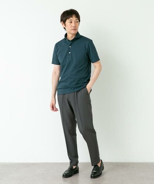 URBAN RESEARCH DOORS / アーバンリサーチ ドアーズ シャツ・ブラウス | LIFE STYLE TAILOR カッタウェイ鹿の子半袖プルオーバー | 詳細6