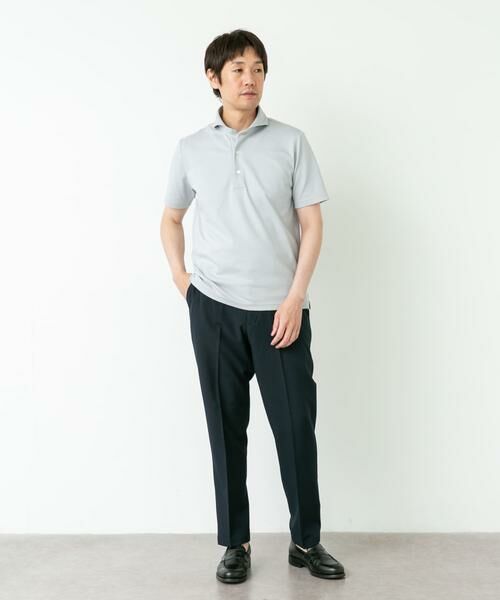 URBAN RESEARCH DOORS / アーバンリサーチ ドアーズ シャツ・ブラウス | LIFE STYLE TAILOR カッタウェイ鹿の子半袖プルオーバー | 詳細27