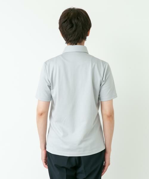 URBAN RESEARCH DOORS / アーバンリサーチ ドアーズ シャツ・ブラウス | LIFE STYLE TAILOR カッタウェイ鹿の子半袖プルオーバー | 詳細30