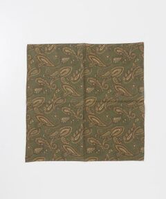 URBAN RESEARCH DOORS / アーバンリサーチ ドアーズ ハンカチ | LIFE STYLE TAILOR　ペイズリー柄コットンハンカチ