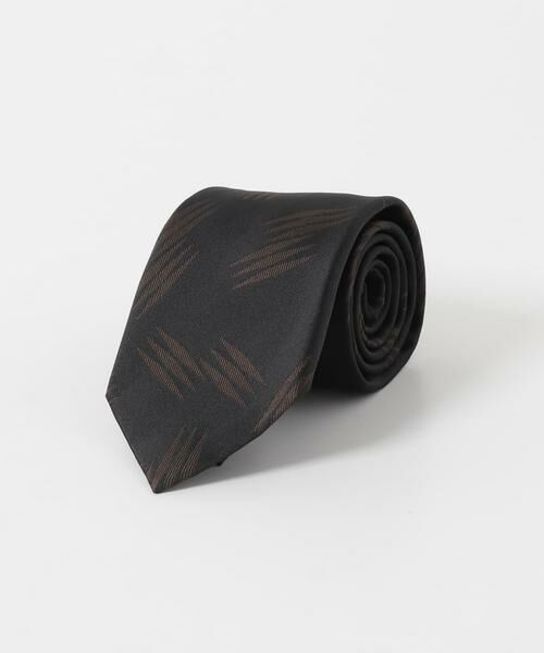 URBAN RESEARCH DOORS / アーバンリサーチ ドアーズ ネクタイ | LIFE STYLE TAILOR　Holliday & Brown タイ9（ブラック）