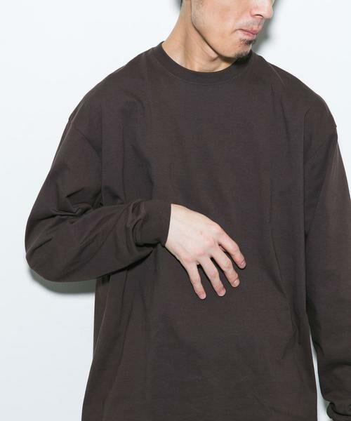 URBAN RESEARCH DOORS / アーバンリサーチ ドアーズ Tシャツ | 『別注』Hanes×DOORS BEEFY-T-SHIRTS FIT LONG-SLEEVE | 詳細10