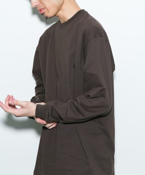 URBAN RESEARCH DOORS / アーバンリサーチ ドアーズ Tシャツ | 『別注』Hanes×DOORS BEEFY-T-SHIRTS FIT LONG-SLEEVE | 詳細11