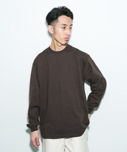 URBAN RESEARCH DOORS / アーバンリサーチ ドアーズ Tシャツ | 『別注』Hanes×DOORS BEEFY-T-SHIRTS FIT LONG-SLEEVE | 詳細14