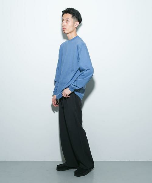 URBAN RESEARCH DOORS / アーバンリサーチ ドアーズ Tシャツ | 『別注』Hanes×DOORS BEEFY-T-SHIRTS FIT LONG-SLEEVE | 詳細24