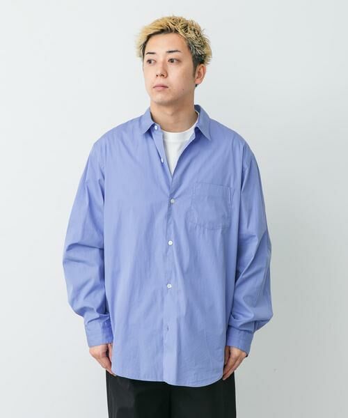 URBAN RESEARCH DOORS / アーバンリサーチ ドアーズ シャツ・ブラウス | awasa　レギュラーカラーシャツ | 詳細1