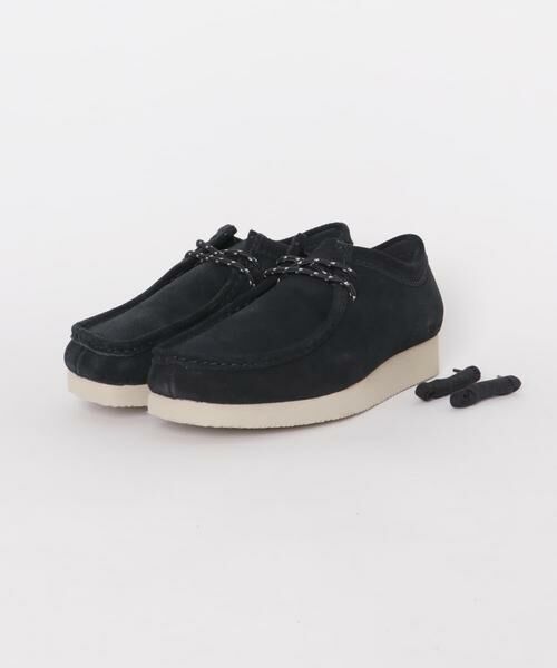 URBAN RESEARCH DOORS / アーバンリサーチ ドアーズ ブーツ(ショート丈) | CLARKS WALLABEE LITE(ブラック)