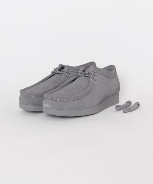 URBAN RESEARCH DOORS / アーバンリサーチ ドアーズ ブーツ(ショート丈) | CLARKS WALLABEE LITE(グレー)
