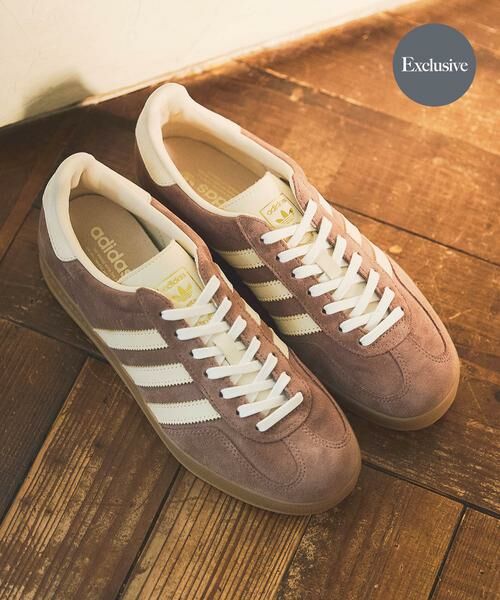 URBAN RESEARCH DOORS / アーバンリサーチ ドアーズ スニーカー | adidas EXCLUSIVE GAZELLE INDOOR(ブラウン)