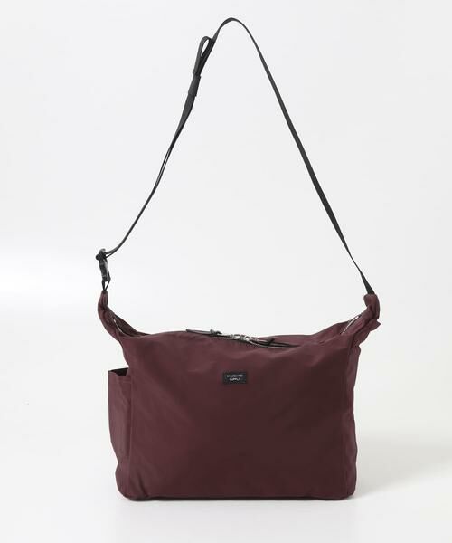 URBAN RESEARCH DOORS / アーバンリサーチ ドアーズ ショルダーバッグ | STANDARD SUPPLY　TRIANGLE SHOULDER（ボルドー）
