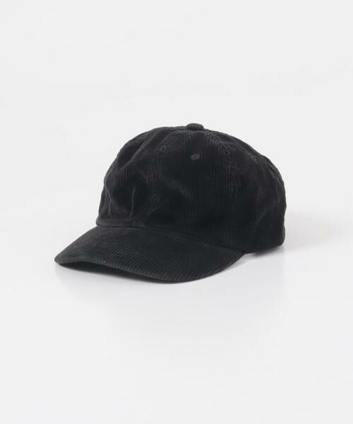 URBAN RESEARCH DOORS / アーバンリサーチ ドアーズ キャップ | KIJIMA TAKAYUKI　CORDUROY S/D 6PANEL CAP（ブラック）
