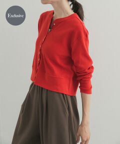 URBAN RESEARCH DOORS / アーバンリサーチ ドアーズ カーディガン・ボレロ | 『別注』HANES×DOORS　ワッフルコンパクトカーディガン