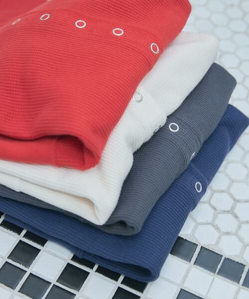 URBAN RESEARCH DOORS / アーバンリサーチ ドアーズ カーディガン・ボレロ | 『別注』HANES×DOORS ワッフルコンパクトカーディガン | 詳細6