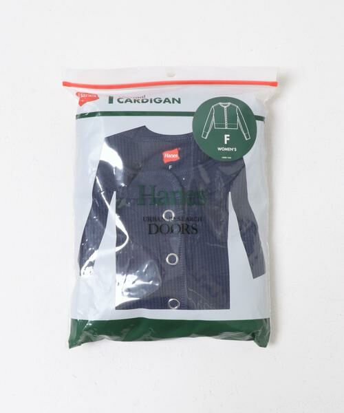 URBAN RESEARCH DOORS / アーバンリサーチ ドアーズ カーディガン・ボレロ | 『別注』HANES×DOORS ワッフルコンパクトカーディガン | 詳細20