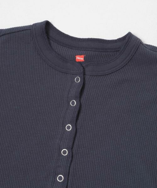 URBAN RESEARCH DOORS / アーバンリサーチ ドアーズ カーディガン・ボレロ | 『別注』HANES×DOORS ワッフルコンパクトカーディガン | 詳細15