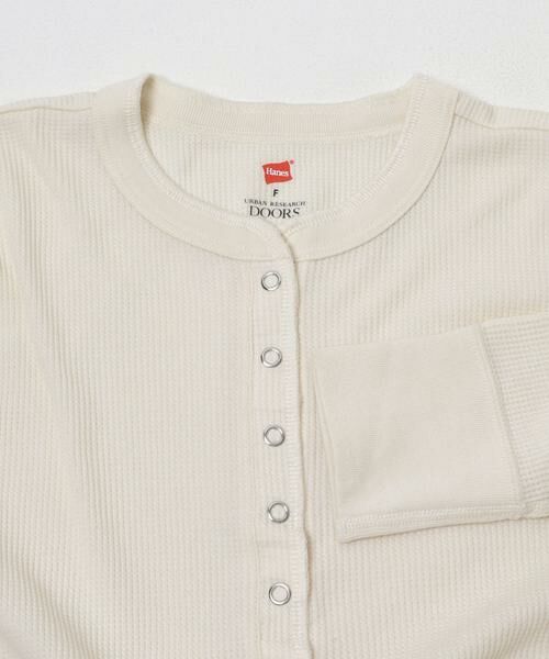 URBAN RESEARCH DOORS / アーバンリサーチ ドアーズ カーディガン・ボレロ | 『別注』HANES×DOORS ワッフルコンパクトカーディガン | 詳細27