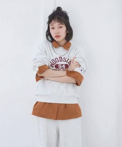 URBAN RESEARCH DOORS / アーバンリサーチ ドアーズ スウェット | 『別注』Champion×DOORS　SWEAT CREWNECK PULLOVER | 詳細6