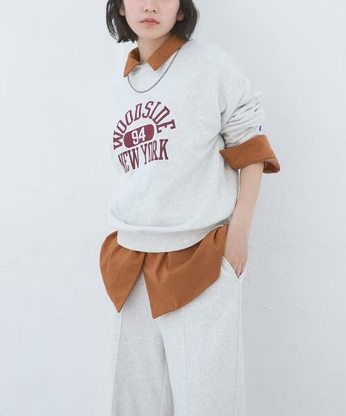 URBAN RESEARCH DOORS / アーバンリサーチ ドアーズ スウェット | 『別注』Champion×DOORS　SWEAT CREWNECK PULLOVER | 詳細7
