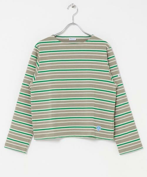 URBAN RESEARCH DOORS / アーバンリサーチ ドアーズ Tシャツ | ORCIVAL　CREWNECK LONG-SLEEVE PULLOVER（グレー系その他）