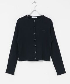 URBAN RESEARCH DOORS / アーバンリサーチ ドアーズ カーディガン・ボレロ | LACOSTE　リブジャージーカーディガン