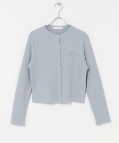 URBAN RESEARCH DOORS / アーバンリサーチ ドアーズ カーディガン・ボレロ | LACOSTE　リブジャージーカーディガン