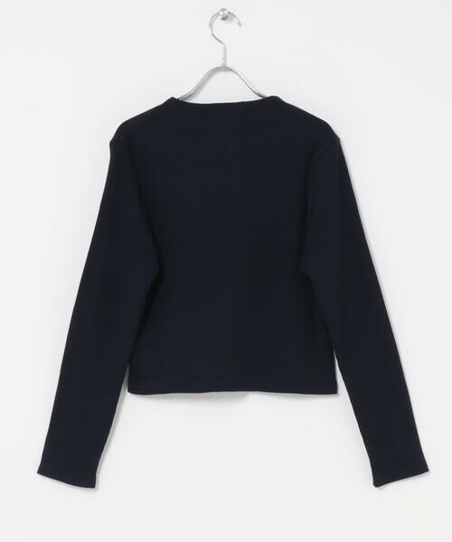 URBAN RESEARCH DOORS / アーバンリサーチ ドアーズ カーディガン・ボレロ | LACOSTE　リブジャージーカーディガン | 詳細3