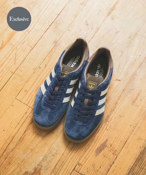 URBAN RESEARCH DOORS / アーバンリサーチ ドアーズ スニーカー | adidas　EXCLUSIVE GAZELLE INDOOR（ネイビー）