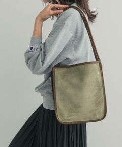 URBAN RESEARCH DOORS / アーバンリサーチ ドアーズ トートバッグ | IOMMI　スウェードバイカラーバッグ