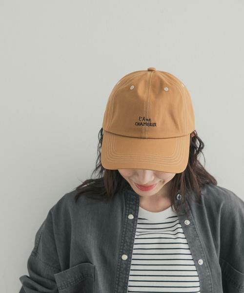 URBAN RESEARCH DOORS / アーバンリサーチ ドアーズ キャップ | LY　SIGN CAP（キャメル）