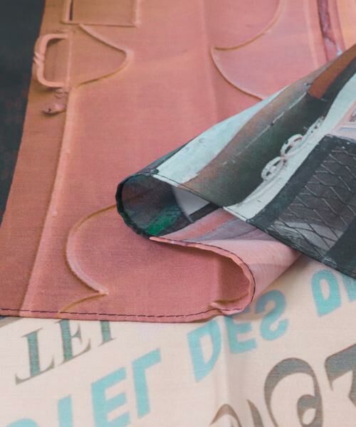 URBAN RESEARCH DOORS / アーバンリサーチ ドアーズ バンダナ・スカーフ | LY　POSTCARD SCARF | 詳細4