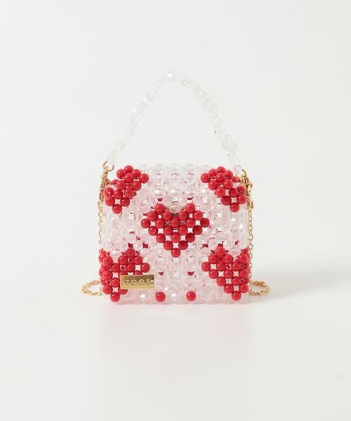 URBAN RESEARCH DOORS / アーバンリサーチ ドアーズ ショルダーバッグ | TOOS　3WAY CHAIN BAG MINI（レッド系その他）