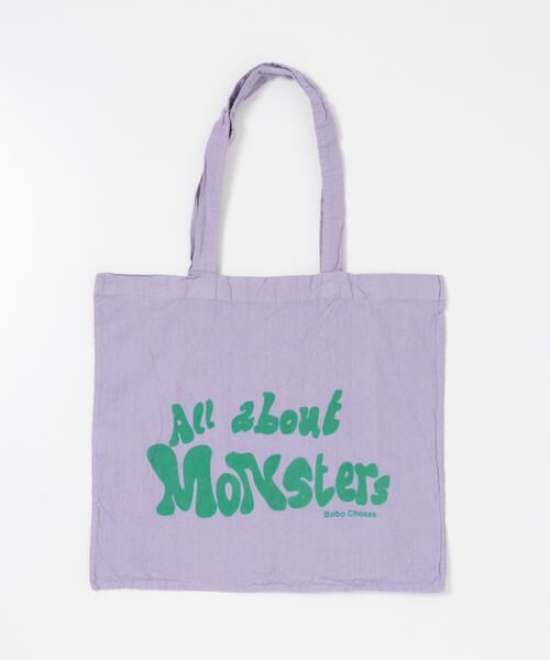 URBAN RESEARCH DOORS / アーバンリサーチ ドアーズ 服飾雑貨 | BOBO CHOSES　ALLABOUTMONSTERSTOTEBAG(KIDS)（ラベンダー）