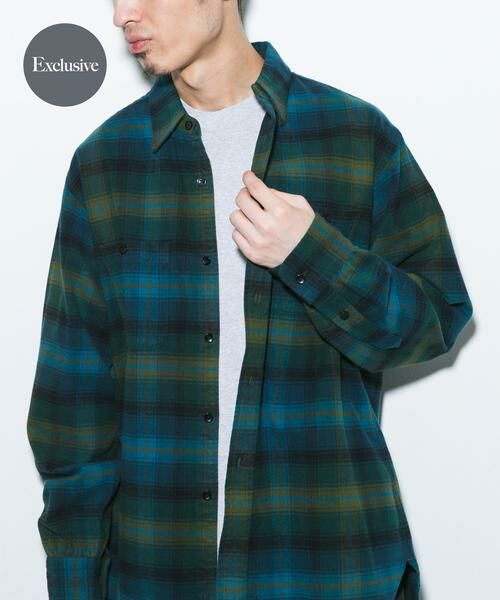 URBAN RESEARCH DOORS / アーバンリサーチ ドアーズ シャツ・ブラウス | 『別注』PENDLETON×DOORS　GUIDE SHIRTS（グリーン系その他）