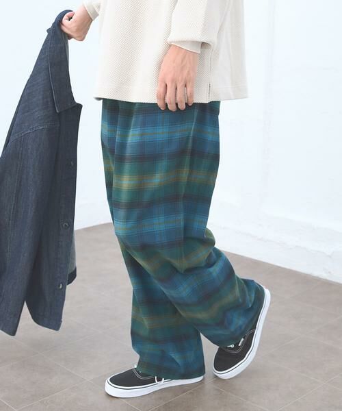 URBAN RESEARCH DOORS / アーバンリサーチ ドアーズ その他パンツ | 『別注』PENDLETON×DOORS PLAID EASY PANTS | 詳細2