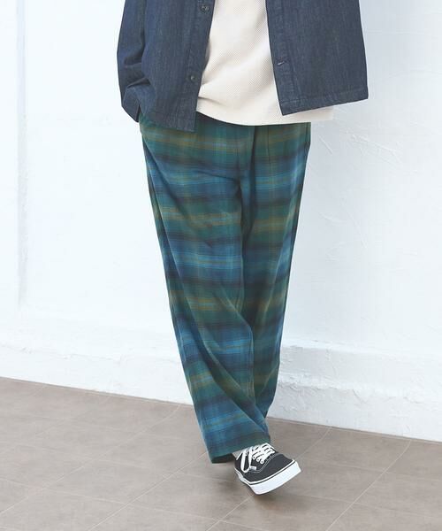 URBAN RESEARCH DOORS / アーバンリサーチ ドアーズ その他パンツ | 『別注』PENDLETON×DOORS PLAID EASY PANTS | 詳細6