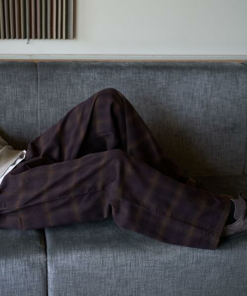 URBAN RESEARCH DOORS / アーバンリサーチ ドアーズ その他パンツ | 『別注』PENDLETON×DOORS PLAID EASY PANTS | 詳細10