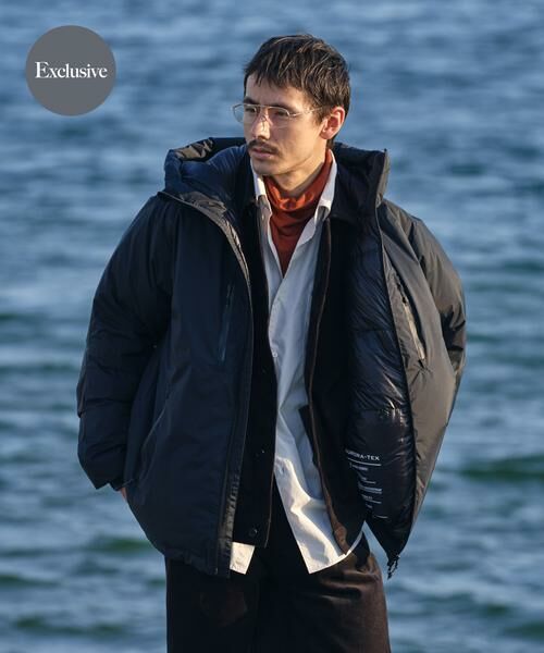 URBAN RESEARCH DOORS / アーバンリサーチ ドアーズ ダウンジャケット・ベスト | 『別注』NANGA×DOORS AURORA TEX DOWN PARKA(ブラック)