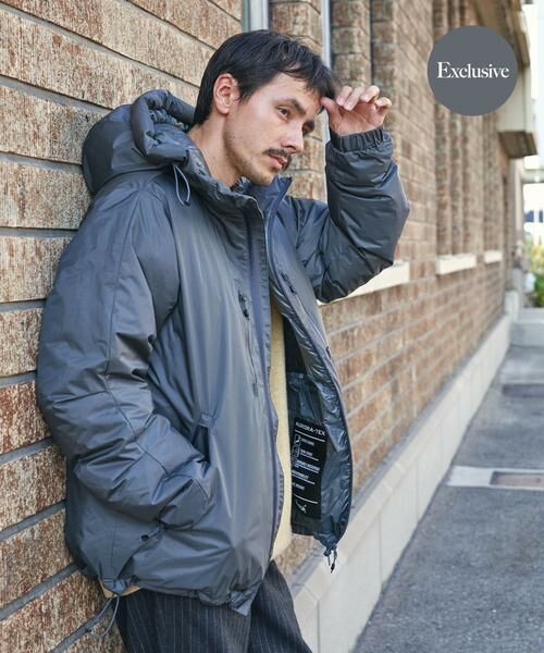 URBAN RESEARCH DOORS / アーバンリサーチ ドアーズ ダウンジャケット・ベスト | 『別注』NANGA×DOORS AURORA TEX DOWN PARKA(チャコールグレー)
