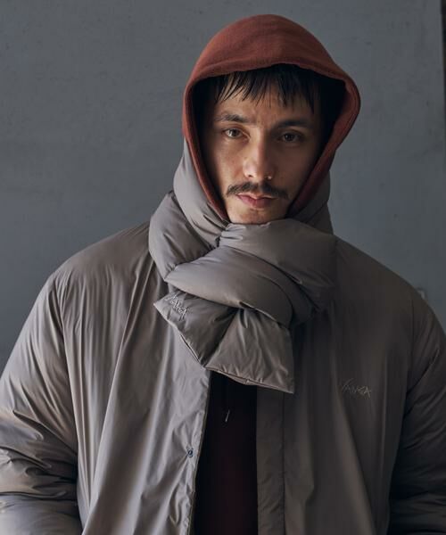 URBAN RESEARCH DOORS / アーバンリサーチ ドアーズ マフラー・ショール・スヌード・ストール | 『別注』NANGA×DOORS　DOWN MUFFLER | 詳細3