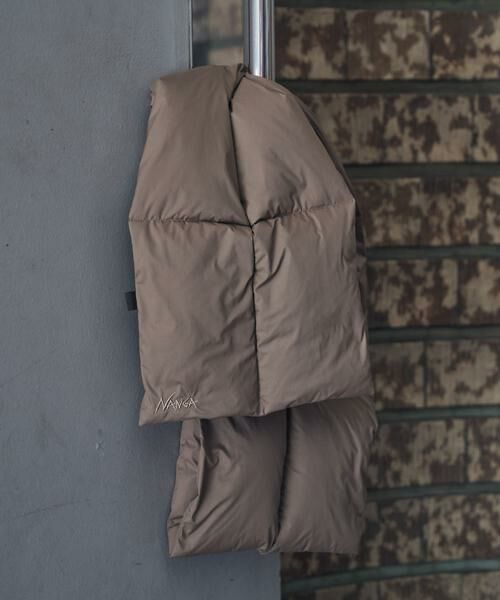 URBAN RESEARCH DOORS / アーバンリサーチ ドアーズ マフラー・ショール・スヌード・ストール | 『別注』NANGA×DOORS　DOWN MUFFLER | 詳細4