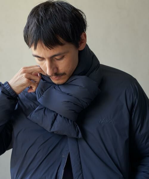URBAN RESEARCH DOORS / アーバンリサーチ ドアーズ マフラー・ショール・スヌード・ストール | 『別注』NANGA×DOORS　DOWN MUFFLER | 詳細21