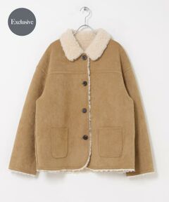 URBAN RESEARCH DOORS / アーバンリサーチ ドアーズ その他アウター | 『別注』ONURUN×DOORS　リバーシブルフェイクスウェードジャケット
