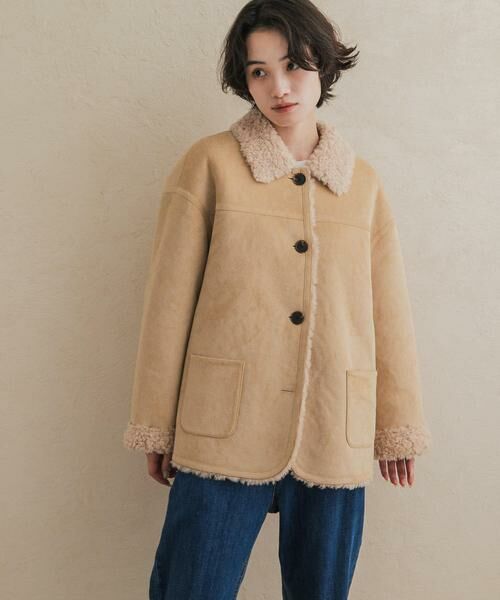 URBAN RESEARCH DOORS / アーバンリサーチ ドアーズ その他アウター | 『別注』ONURUN×DOORS　リバーシブルフェイクスウェードジャケット | 詳細6