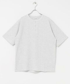 URBAN RESEARCH DOORS / アーバンリサーチ ドアーズ Tシャツ | FORK&SPOON　ワッフルヘンリーTシャツ