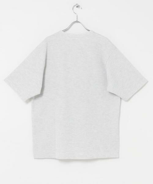 URBAN RESEARCH DOORS / アーバンリサーチ ドアーズ Tシャツ | FORK&SPOON　ワッフルヘンリーTシャツ | 詳細5