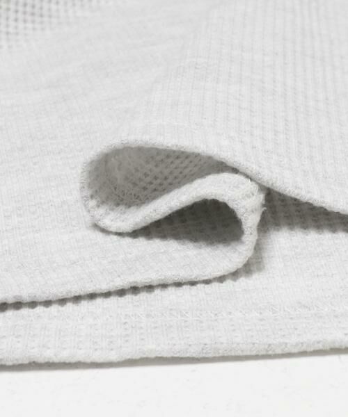 URBAN RESEARCH DOORS / アーバンリサーチ ドアーズ Tシャツ | FORK&SPOON　ワッフルヘンリーTシャツ | 詳細6