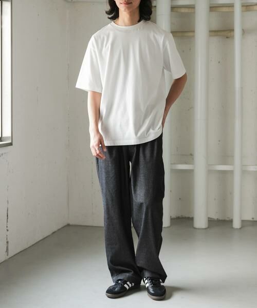 URBAN RESEARCH DOORS / アーバンリサーチ ドアーズ その他パンツ | FORK&SPOON　メッシュデニムワイドパンツ | 詳細7