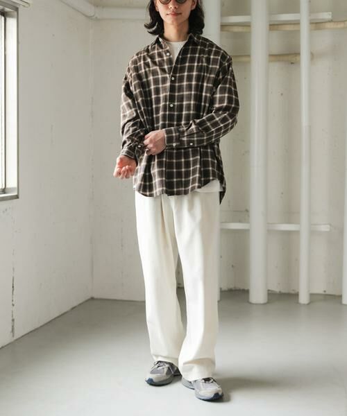 URBAN RESEARCH DOORS / アーバンリサーチ ドアーズ その他パンツ | FORK&SPOON　メッシュデニムワイドパンツ | 詳細19