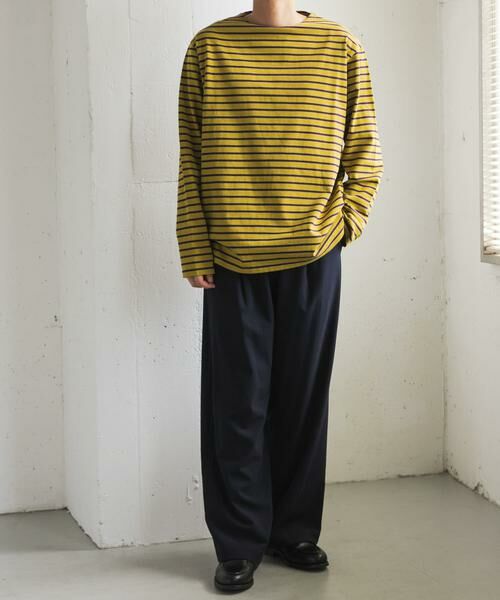 URBAN RESEARCH DOORS / アーバンリサーチ ドアーズ Tシャツ | FORK&SPOON ボートネックボーダー | 詳細12